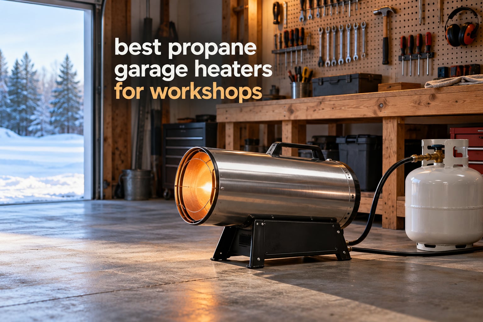 best propane garage heaters for workshops