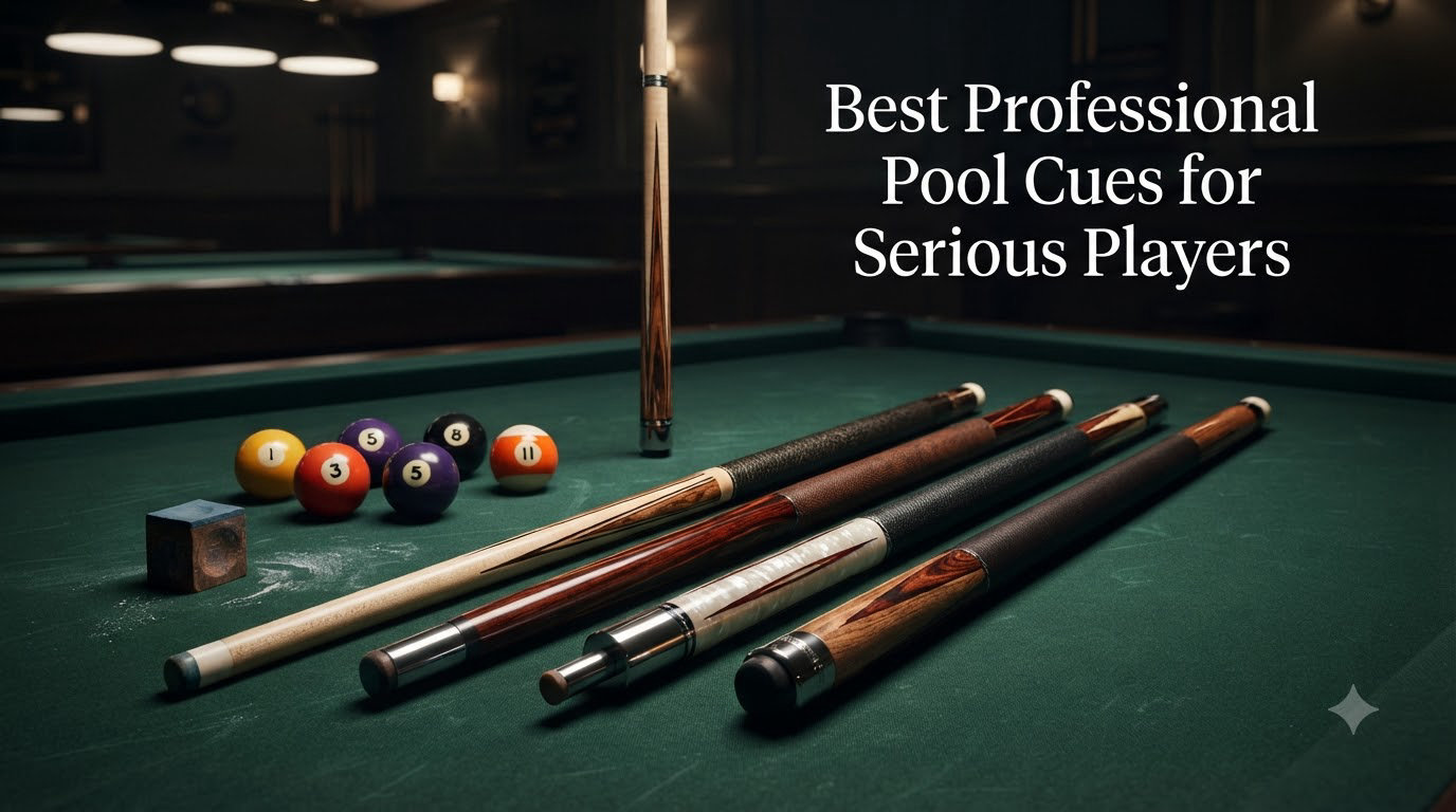Best Professional Pool Cues for Serious Players