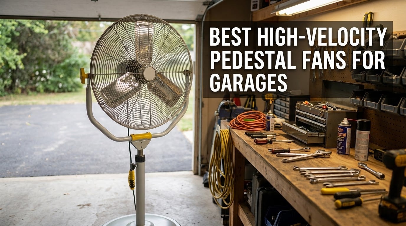 best high-velocity pedestal fans for garages
