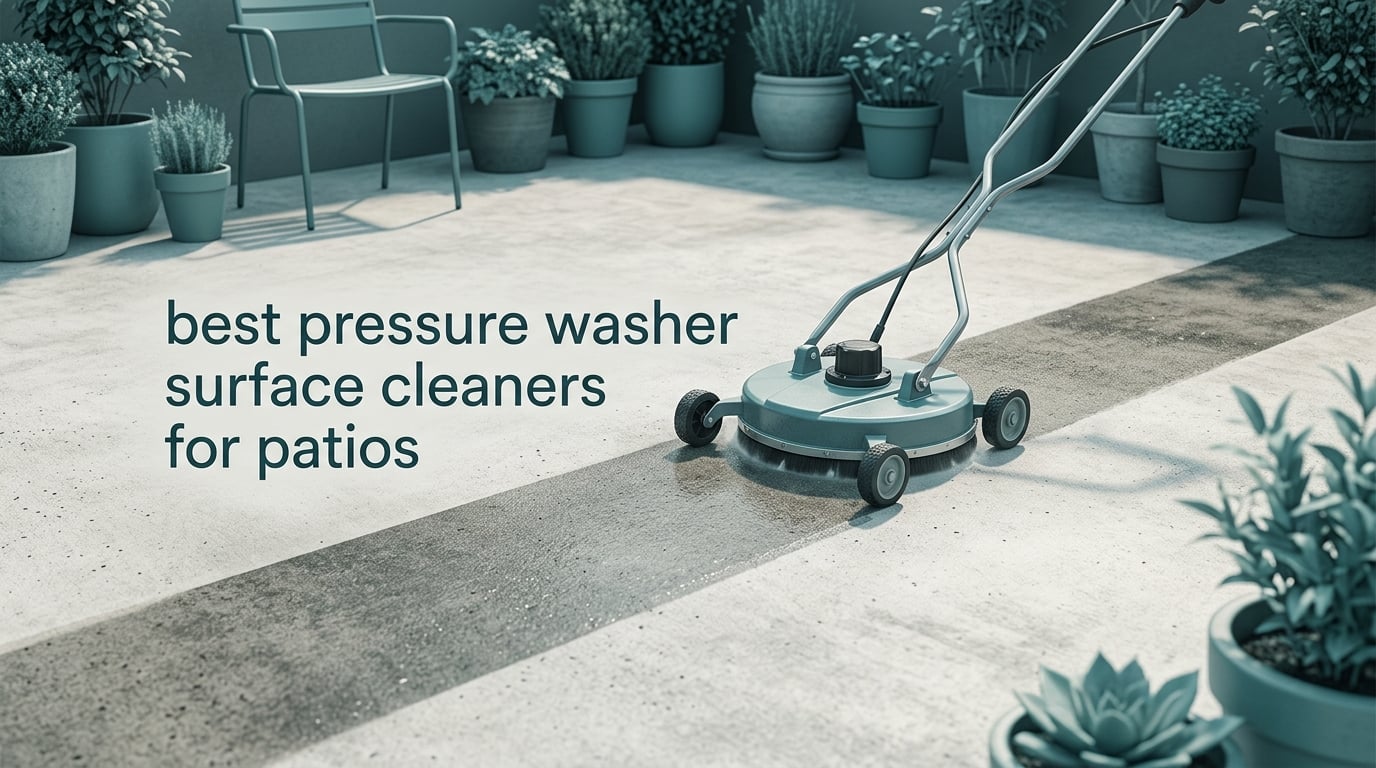 best pressure washer surface cleaners for patios