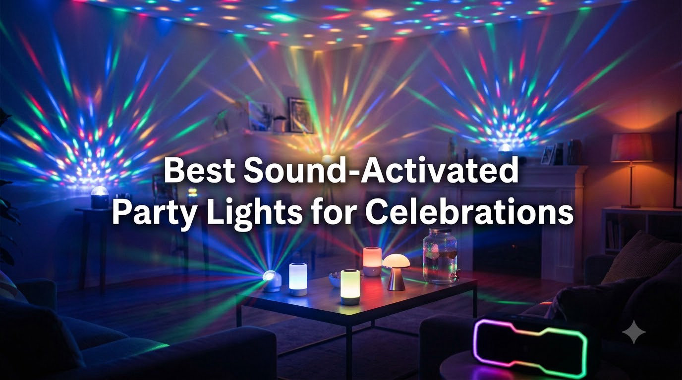 Best Sound-Activated Party Lights for Celebrations