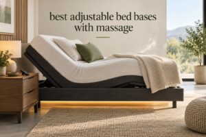 best adjustable bed bases with massage
