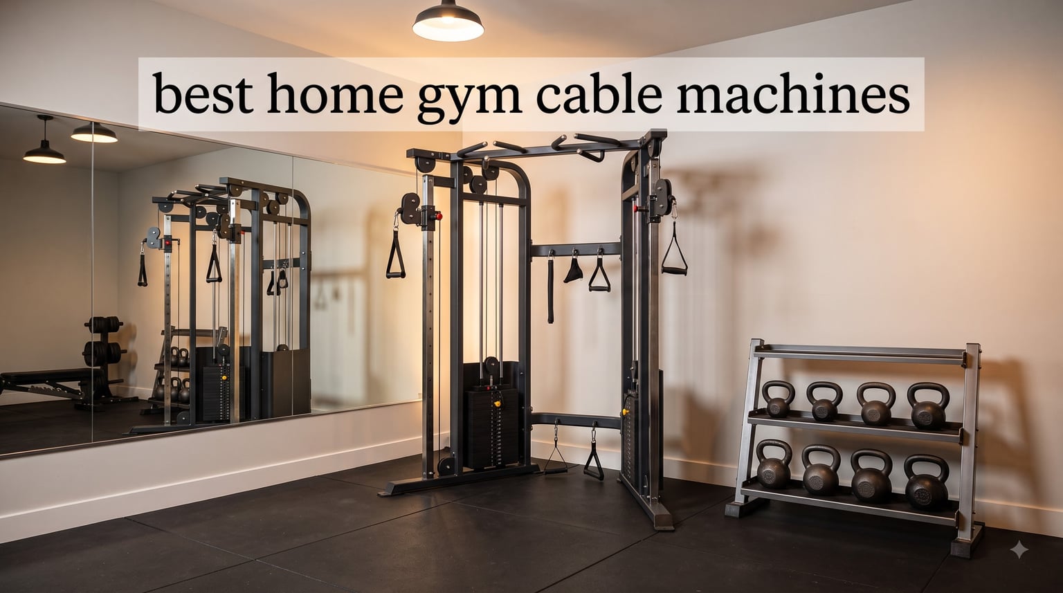 best home gym cable machines
