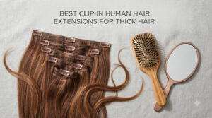 Best Clip-In Human Hair Extensions for Thick Hair