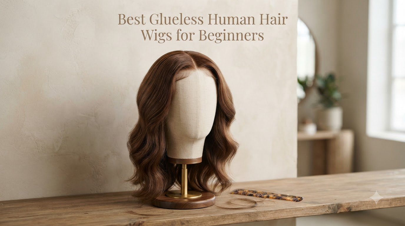 Best Glueless Human Hair Wigs for Beginners