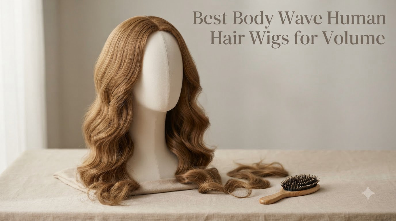Best Body Wave Human Hair Wigs for Volume