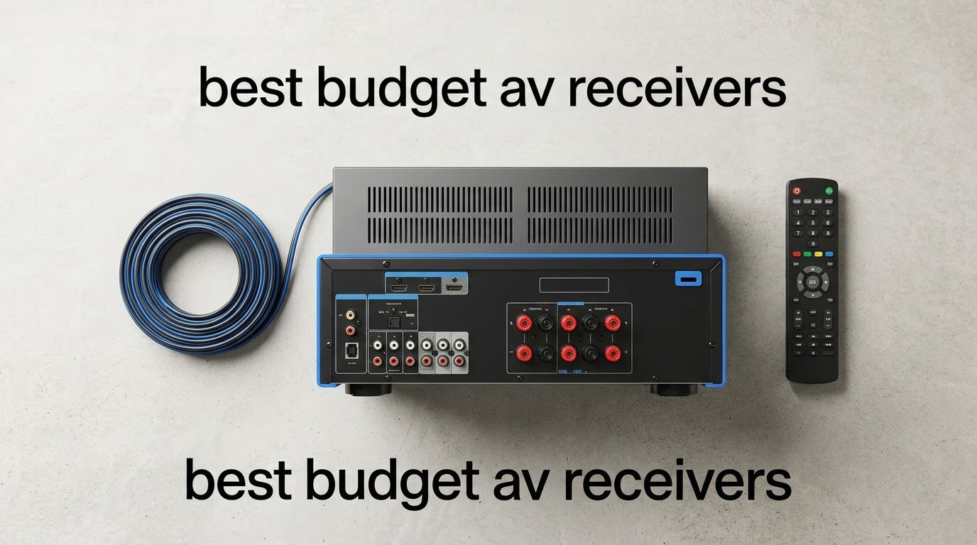 best budget av receivers