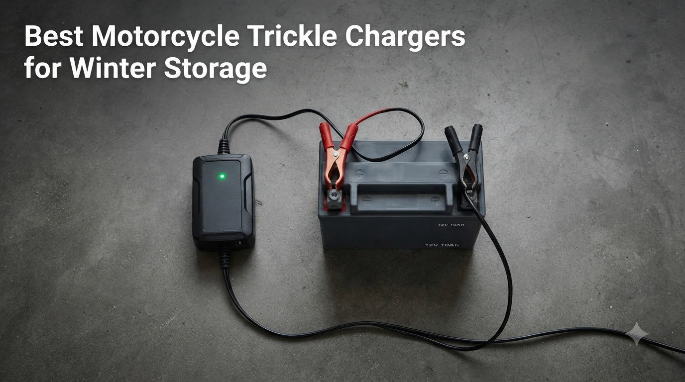 Best Motorcycle Trickle Chargers for Winter Storage