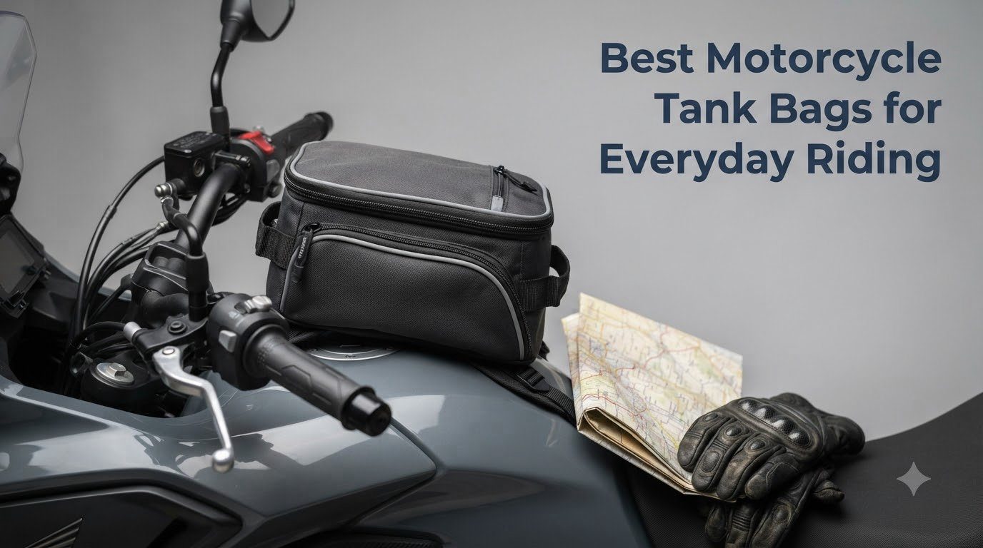 Best Motorcycle Tank Bags for Everyday Riding