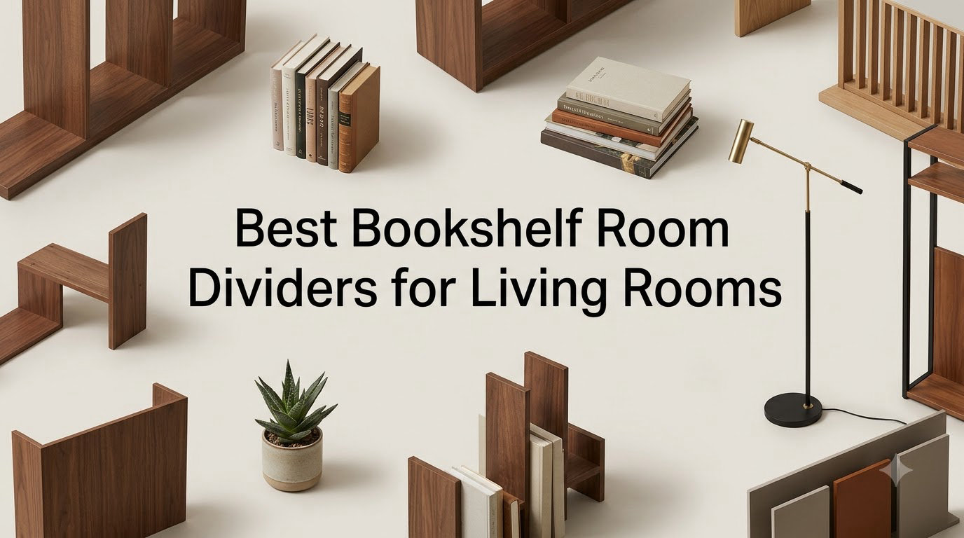 Best Bookshelf Room Dividers for Living Rooms