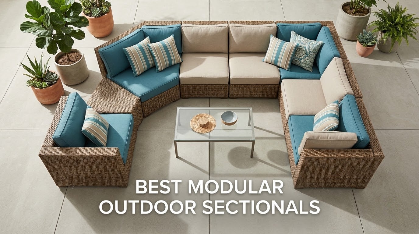 best modular outdoor sectionals