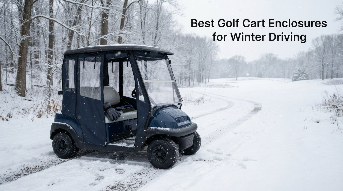 Best Golf Cart Enclosures for Winter Driving