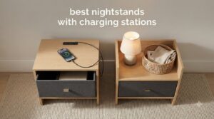 best nightstands with charging stations
