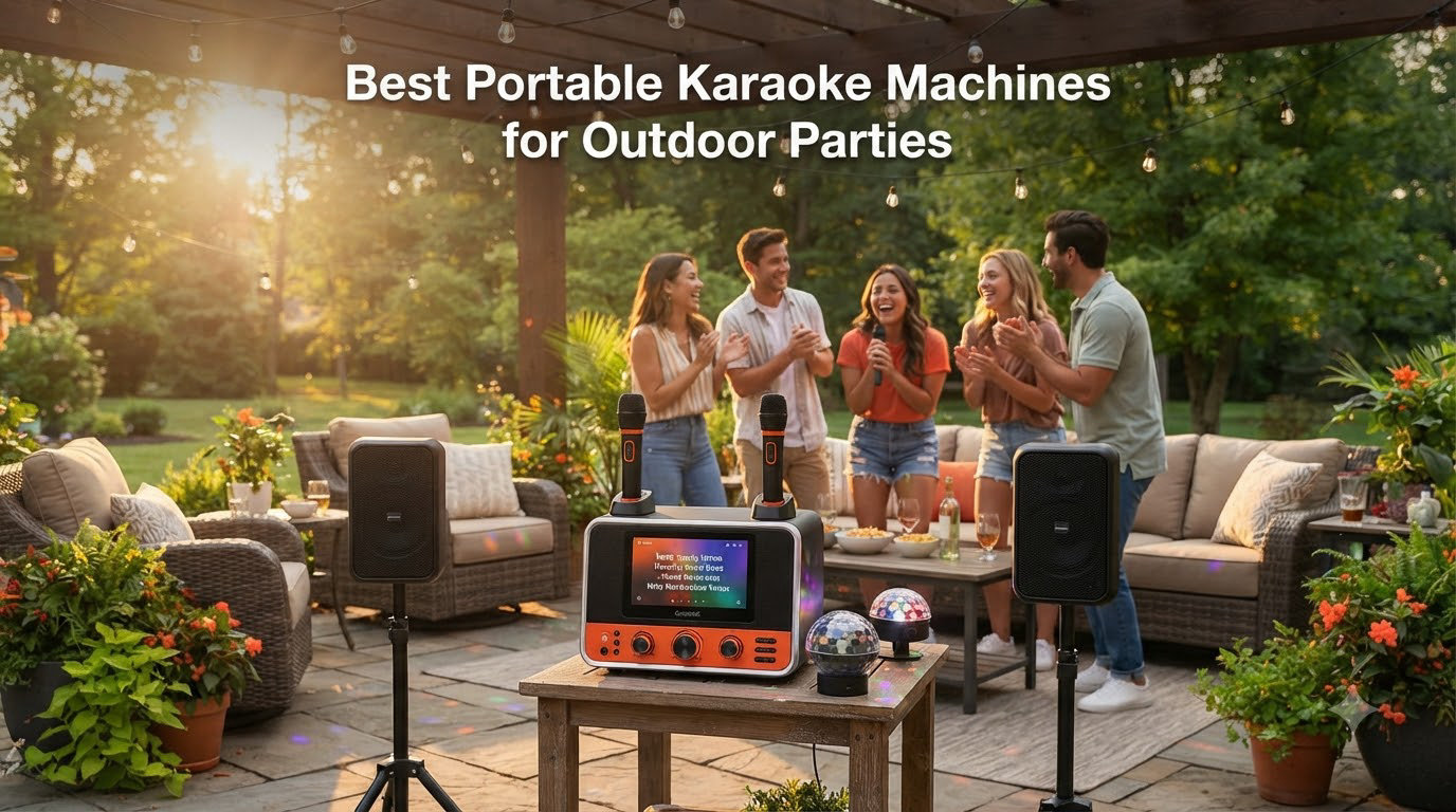Best Portable Karaoke Machines for Outdoor Parties