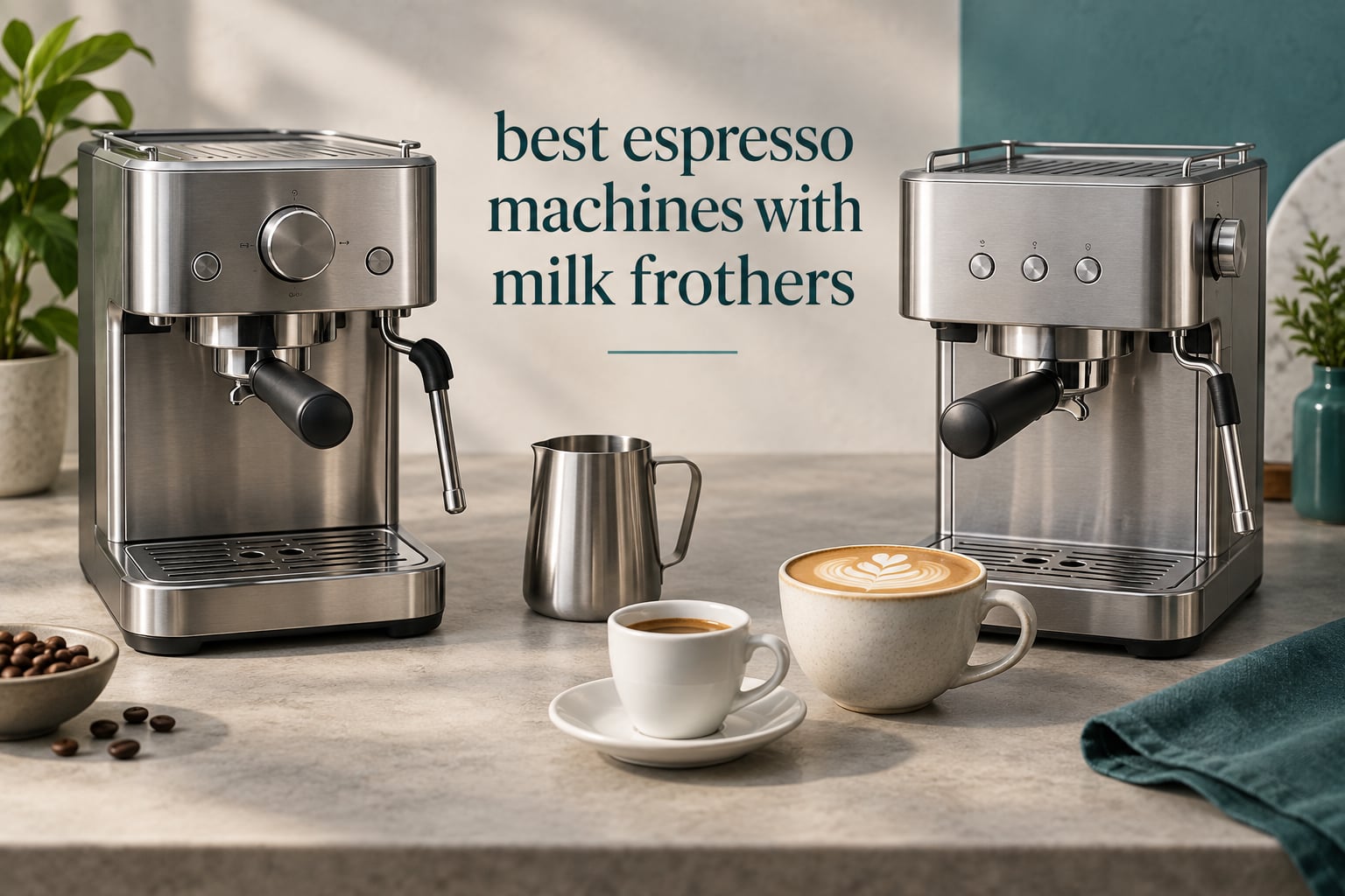 best espresso machines with milk frothers