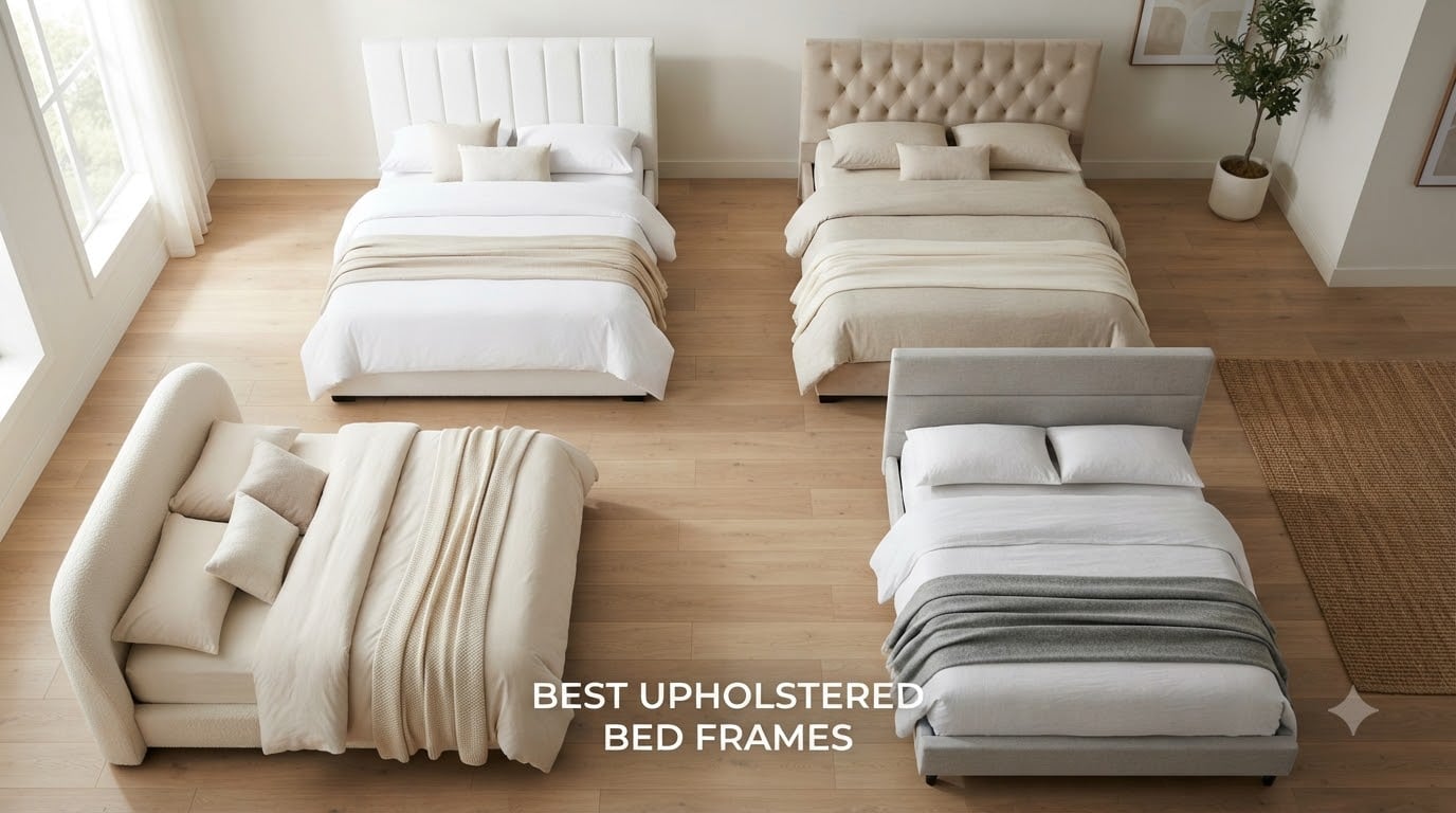 best upholstered bed frames