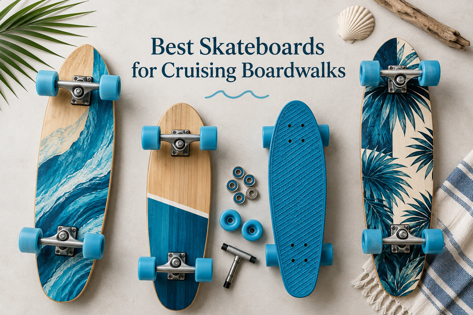 Best Skateboards for Cruising Boardwalks