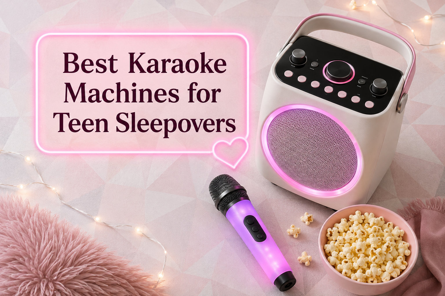 Best Karaoke Machines for Teen Sleepovers