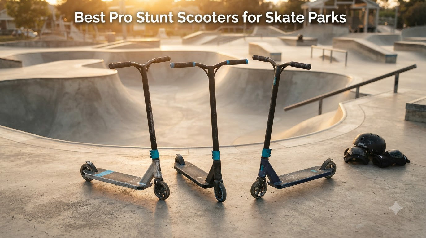Best Pro Stunt Scooters for Skate Parks
