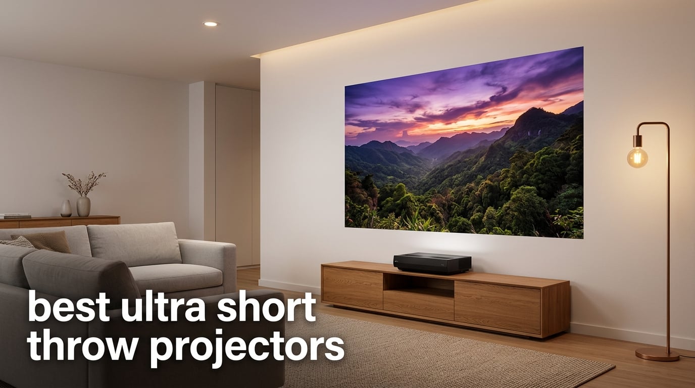 best ultra short throw projectors