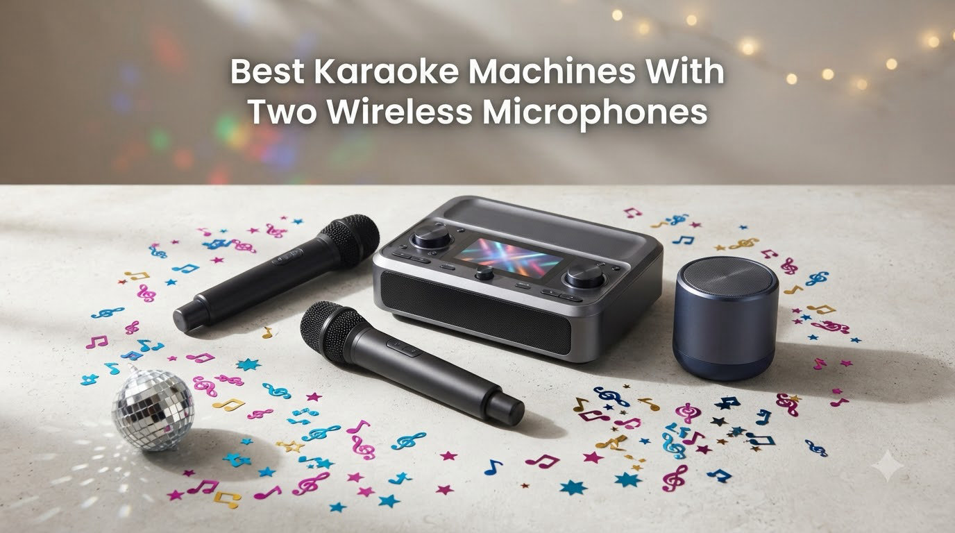 Best Karaoke Machines With Two Wireless Microphones