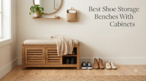 Best Shoe Storage Benches With Cabinets