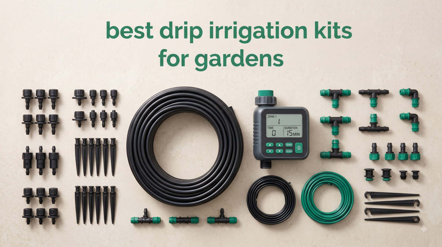 best drip irrigation kits for gardens