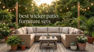 best wicker patio furniture sets