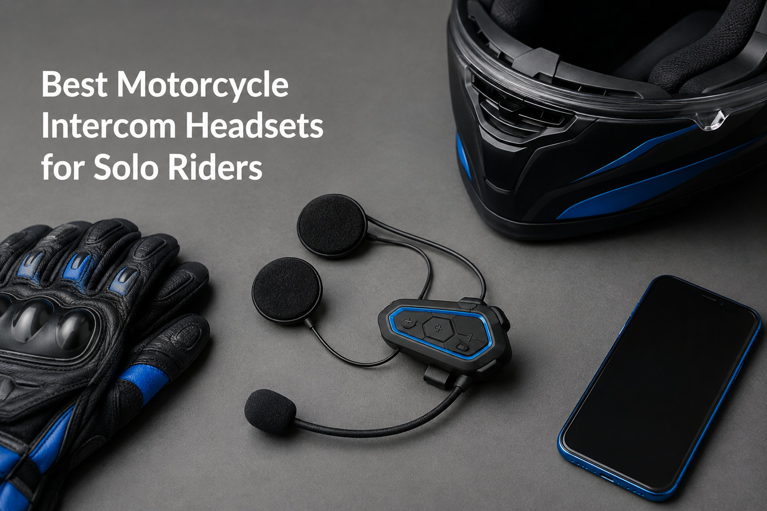 Best Motorcycle Intercom Headsets for Solo Riders