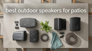 best outdoor speakers for patios