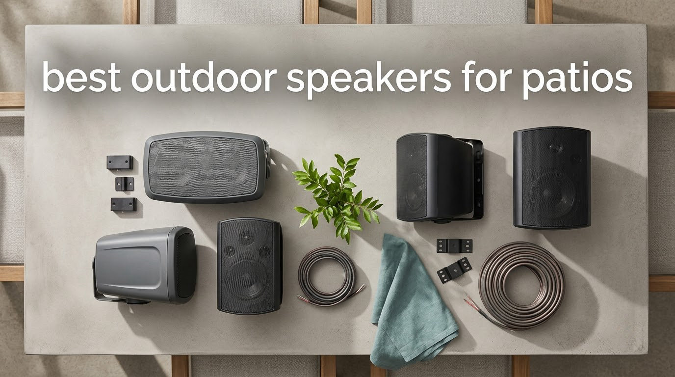 best outdoor speakers for patios