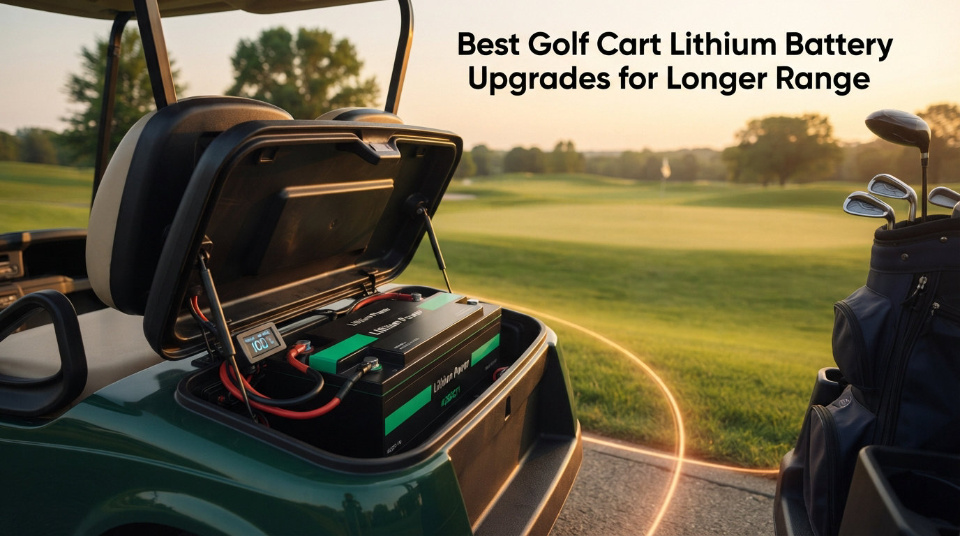 Best Golf Cart Lithium Battery Upgrades for Longer Range