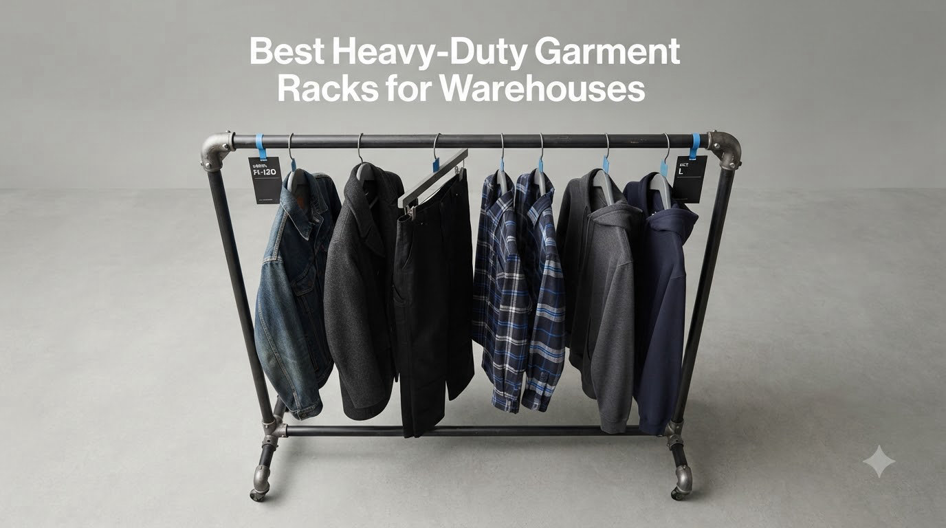 Best Heavy-Duty Garment Racks for Warehouses
