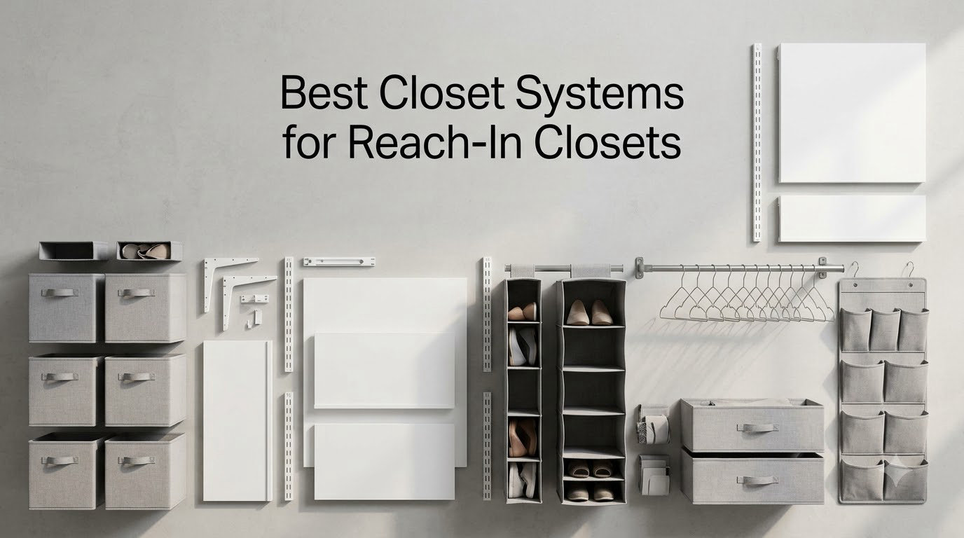 Best Closet Systems for Reach-In Closets