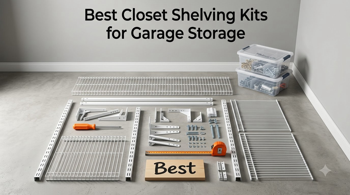 Best Closet Shelving Kits for Garage Storage
