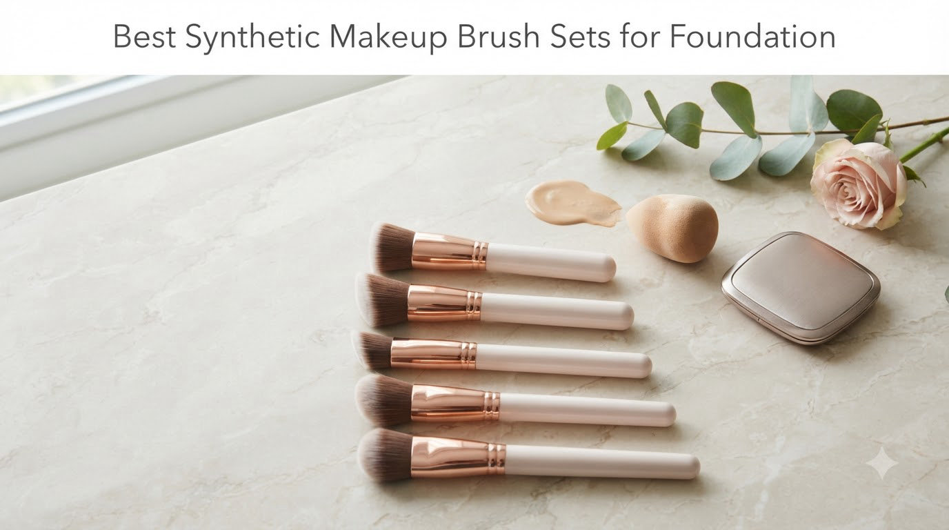 Best Synthetic Makeup Brush Sets for Foundation