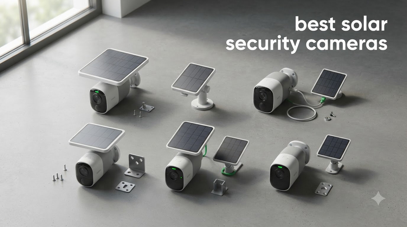 best solar security cameras