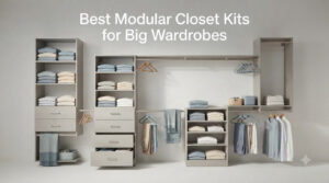 Best Modular Closet Kits for Big Wardrobes