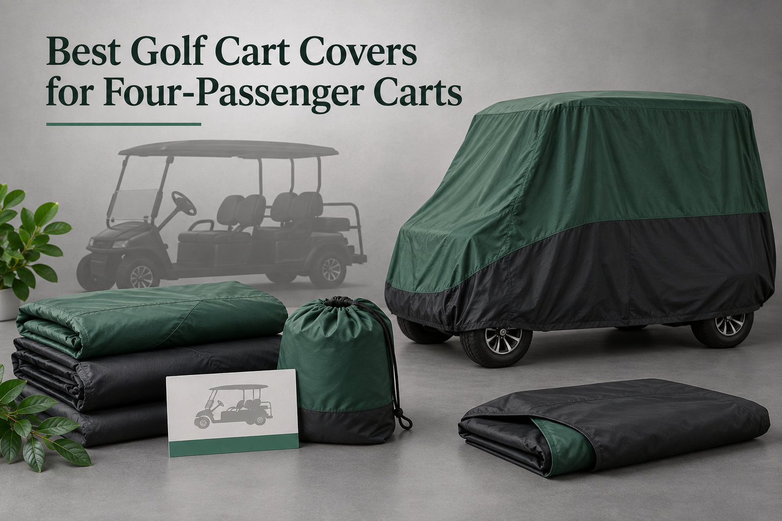 Best Golf Cart Covers for Four-Passenger Carts