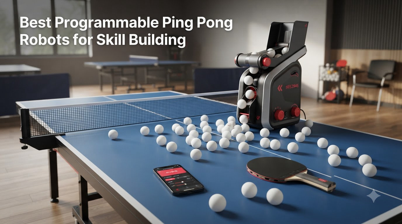 Best Programmable Ping Pong Robots for Skill Building