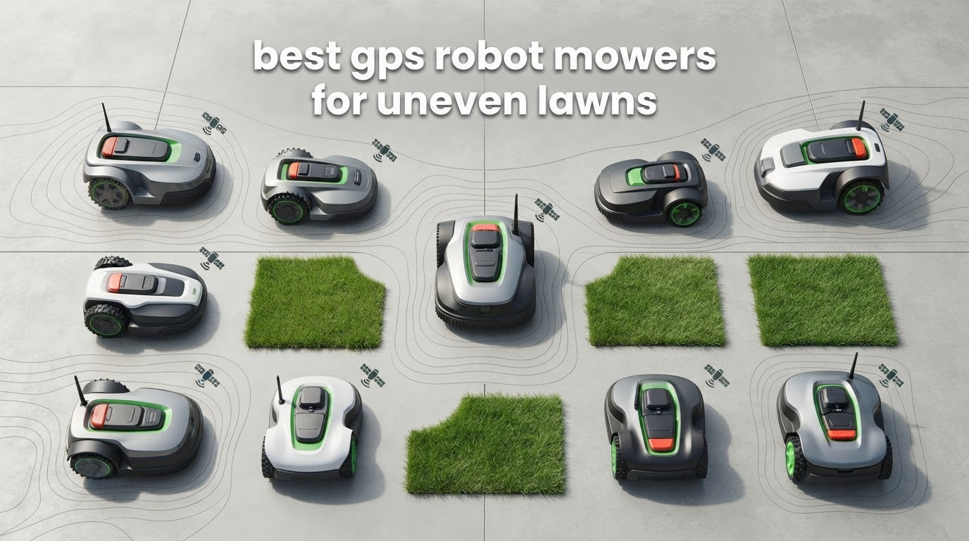 best gps robot mowers for uneven lawns