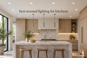 best recessed lighting for kitchens