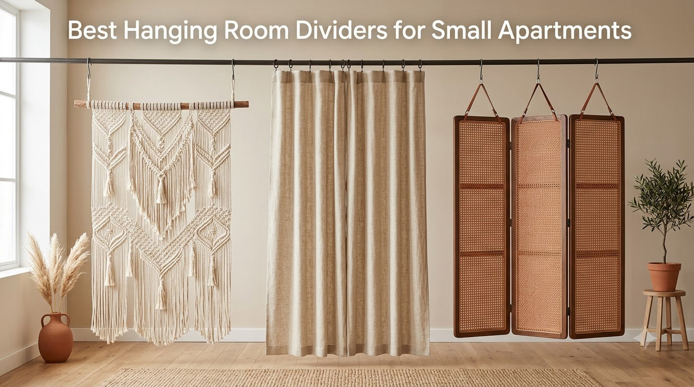 Best Hanging Room Dividers for Small Apartments