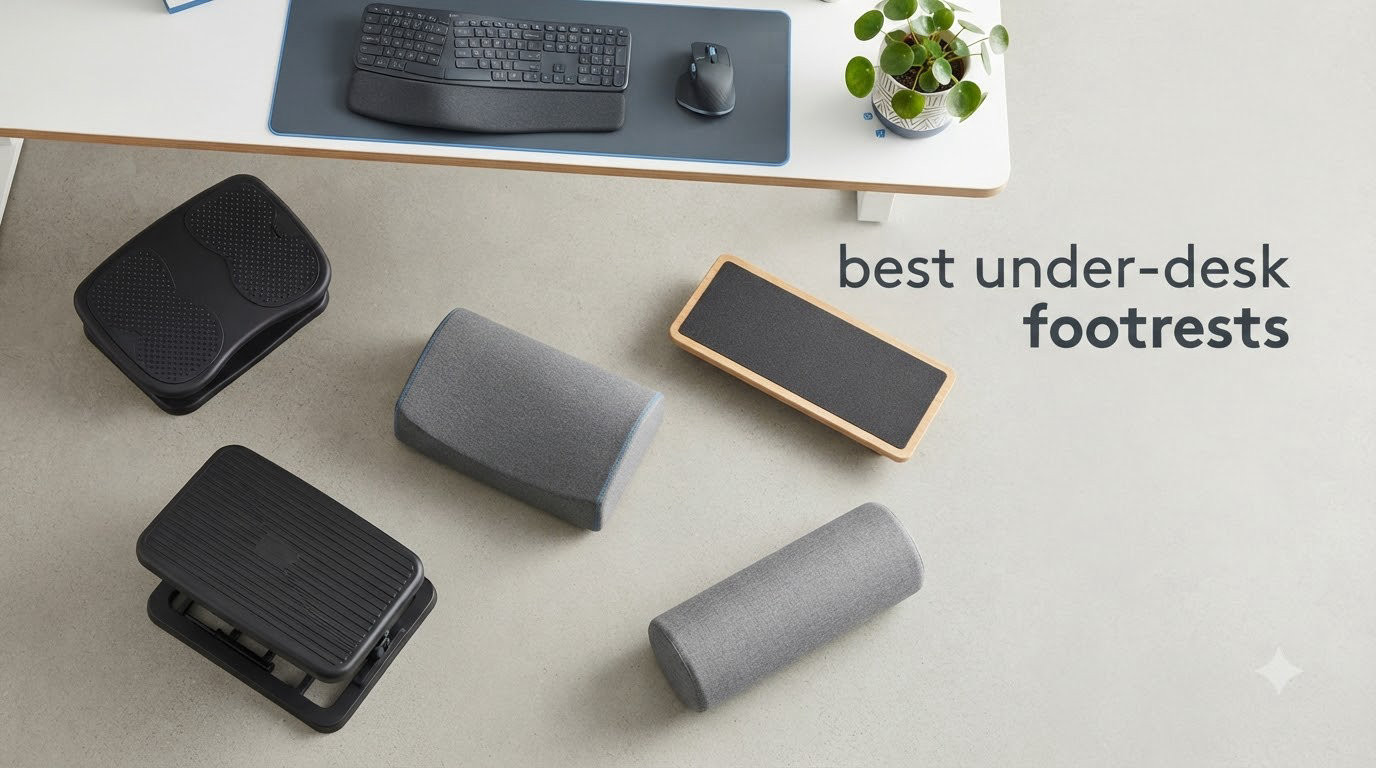 best under-desk footrests