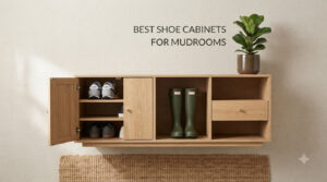 Best Shoe Cabinets for Mudrooms