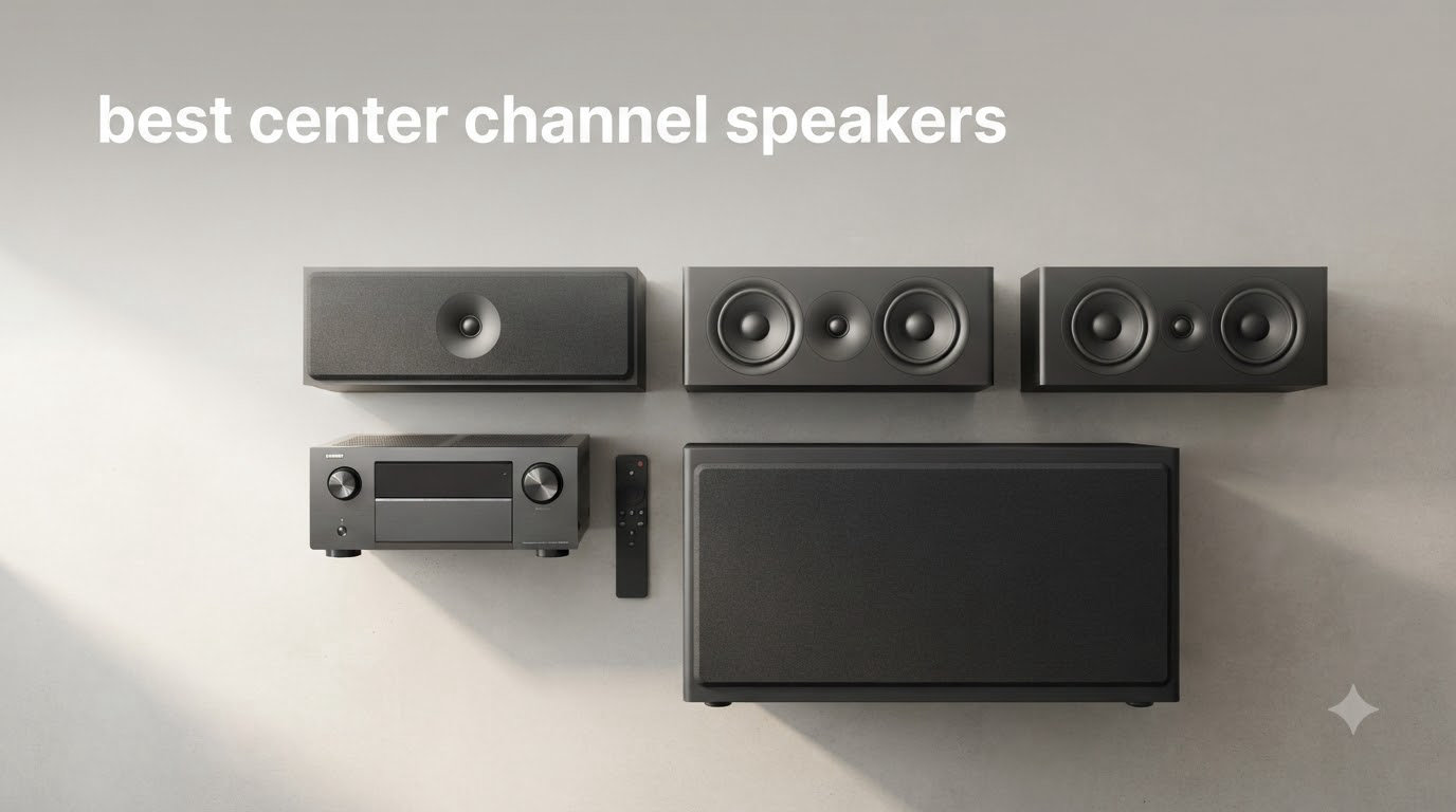 best center channel speakers