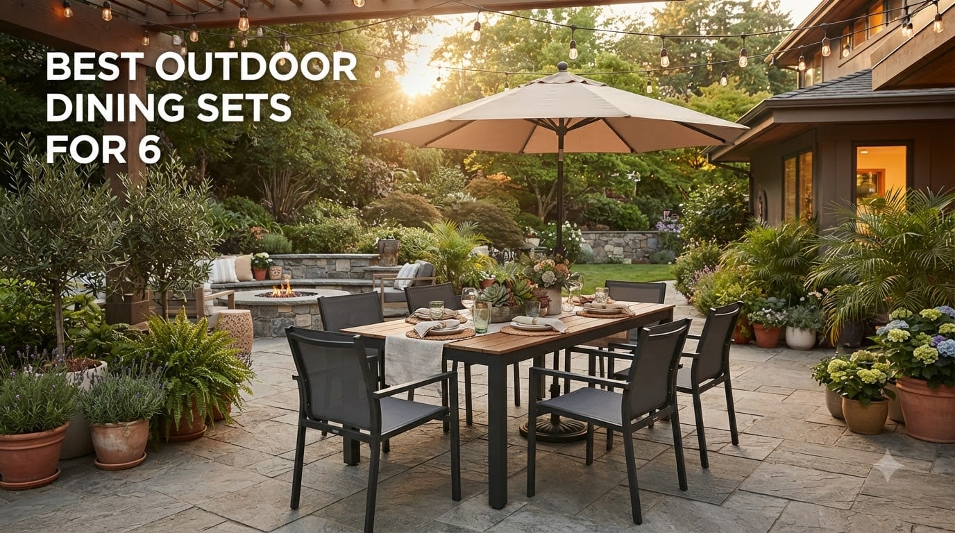 best outdoor dining sets for 6