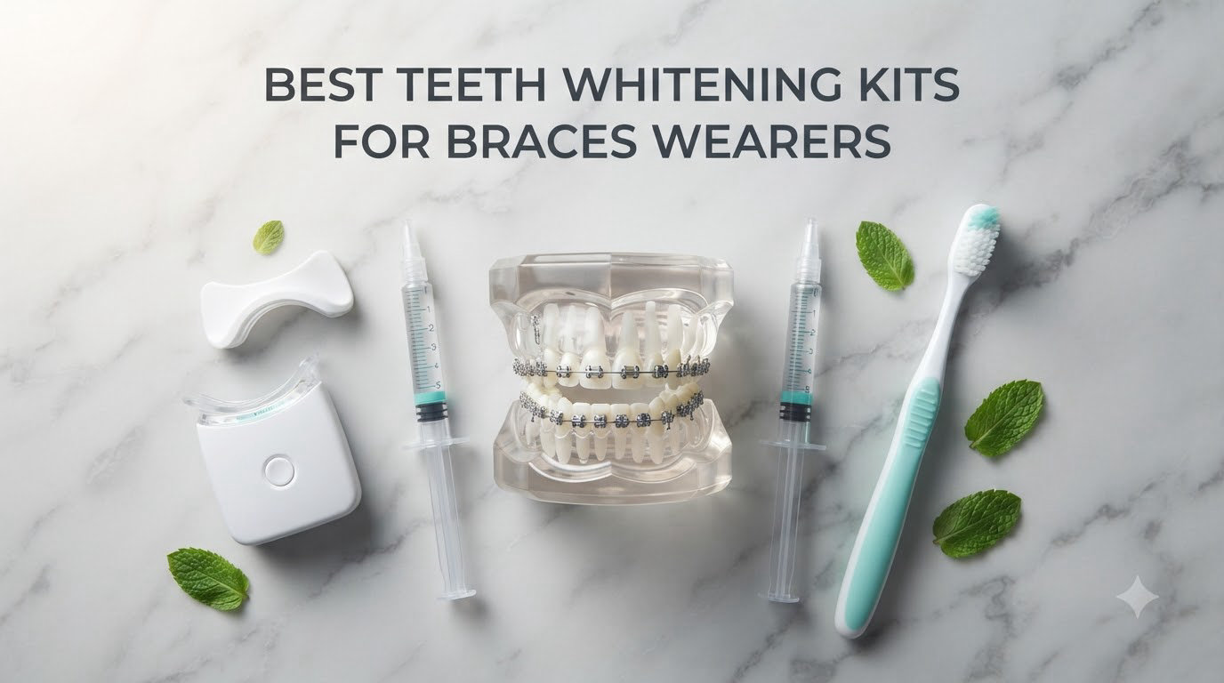 Best Teeth Whitening Kits for Braces Wearers