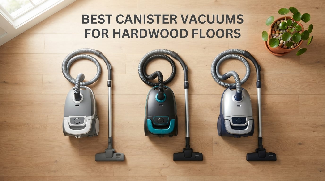 best canister vacuums for hardwood floors