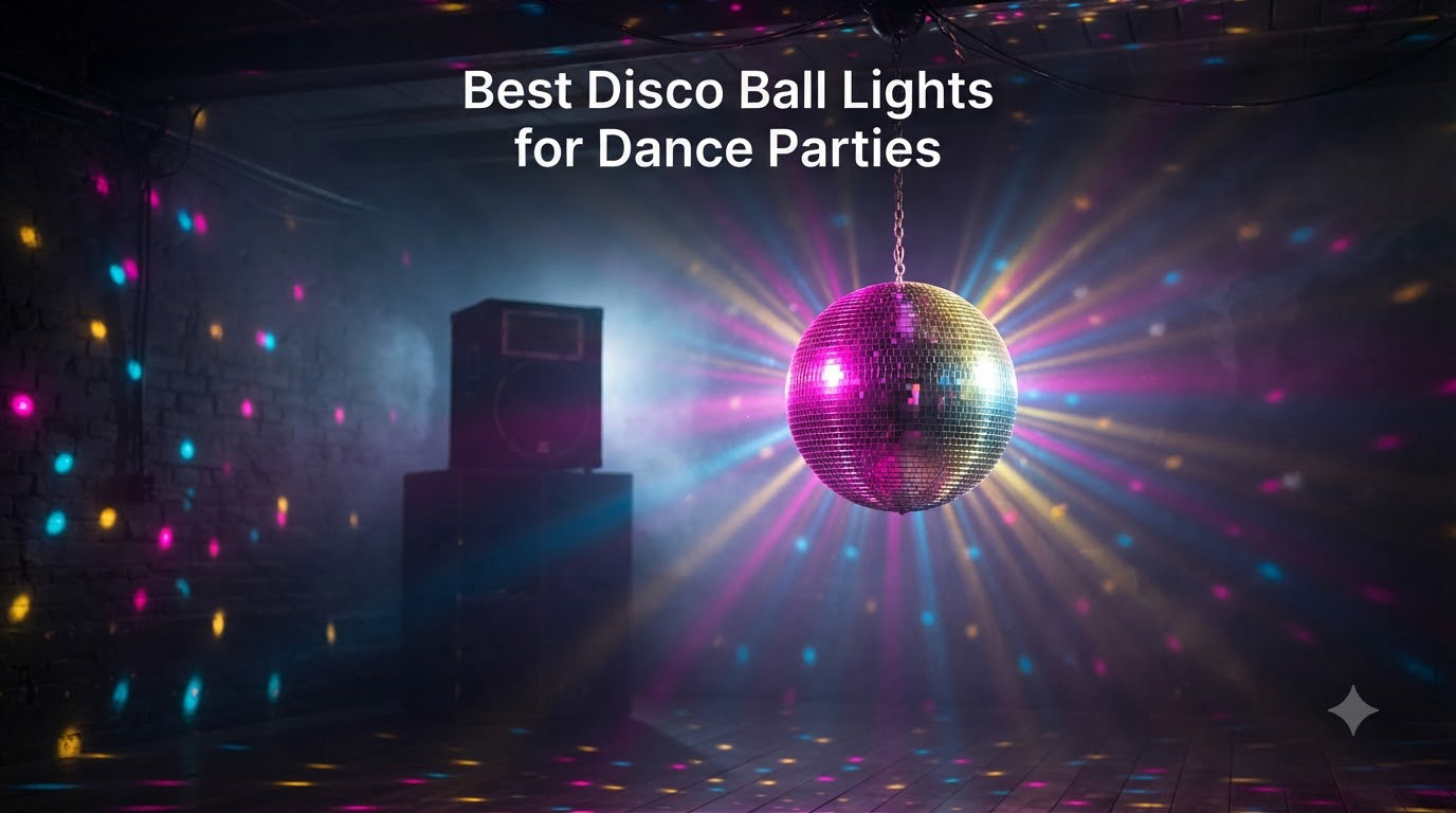 Best Disco Ball Lights for Dance Parties
